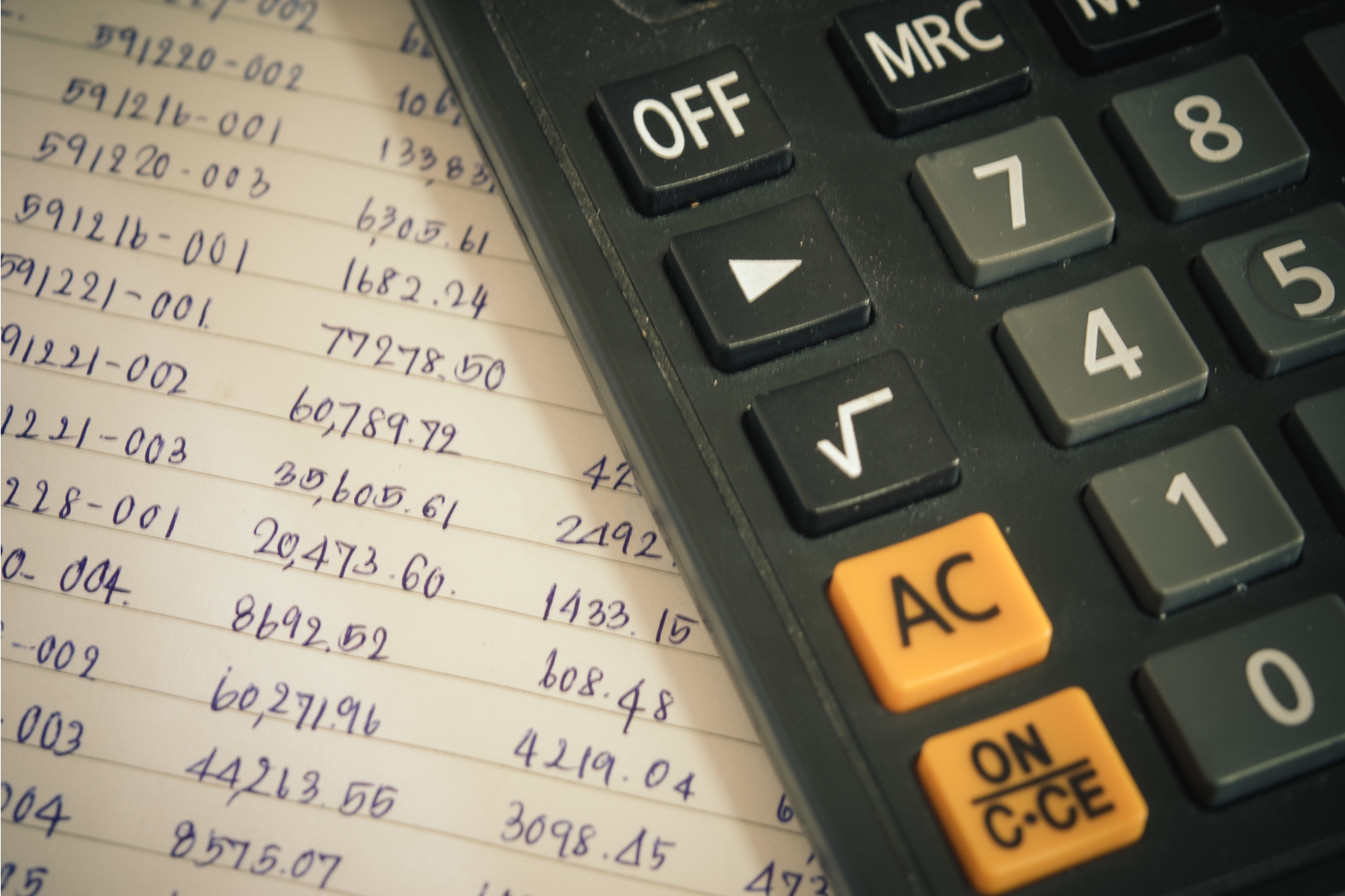 Financial Numbers